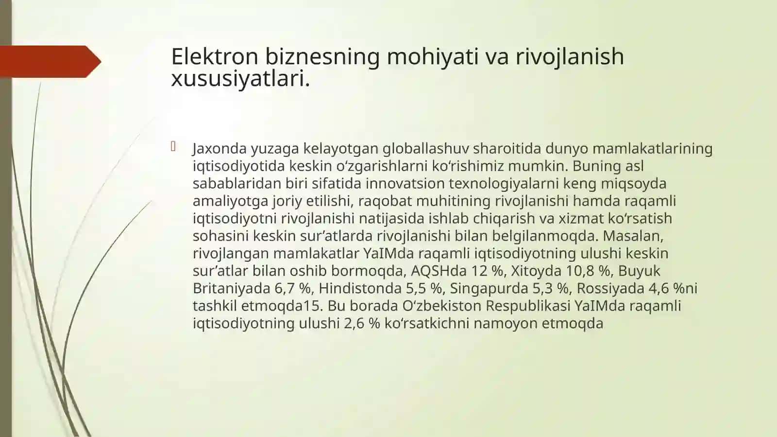 Raqamli iqisosdiyotda elektron biznes asoslari 3
