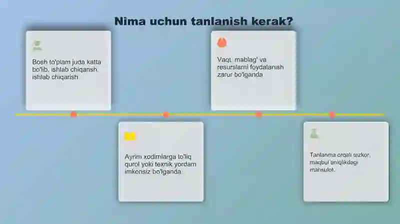 Tanlanma kuzatish o'tkazish uslubiy asoslari 3