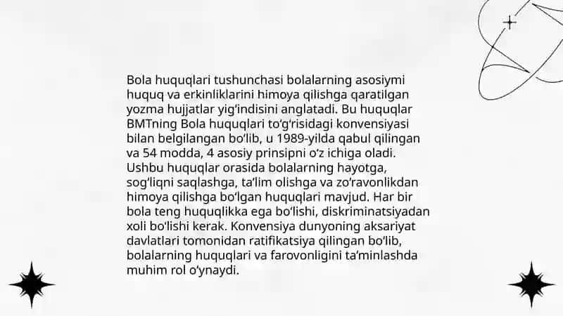 Bola huquqlari bo'yicha vakil 3