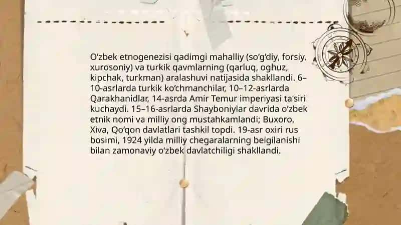 O‘zbek davlatchiligi va uning tarixiy bosqichlari. 3