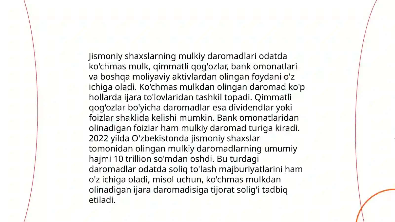 Jismoniy shaxslarning mulkiy daromadlari 3