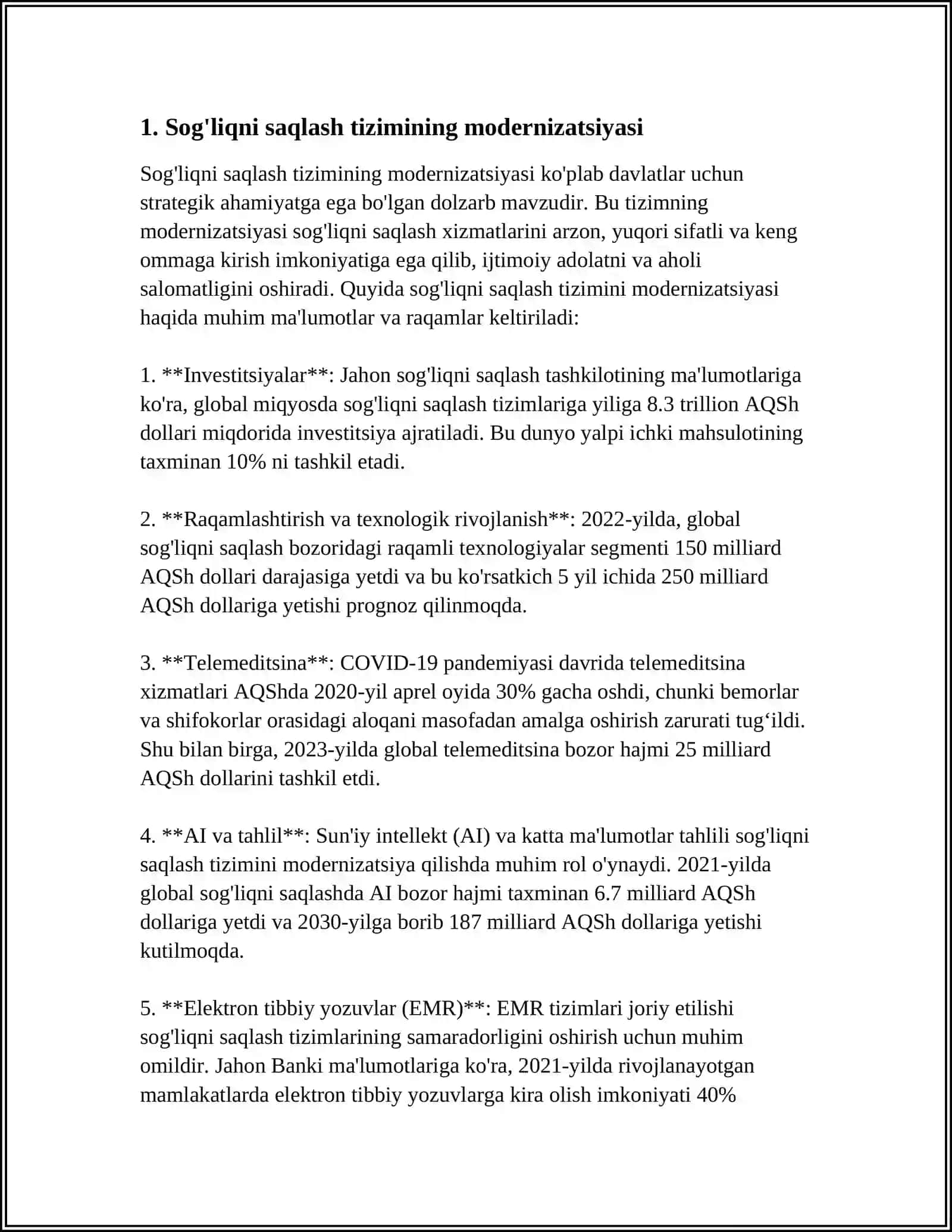 O'ZBEKISTON RESPUBLIKASIDAGI IJTIMOIY SOHADAGI ISLOHOTLAR 3