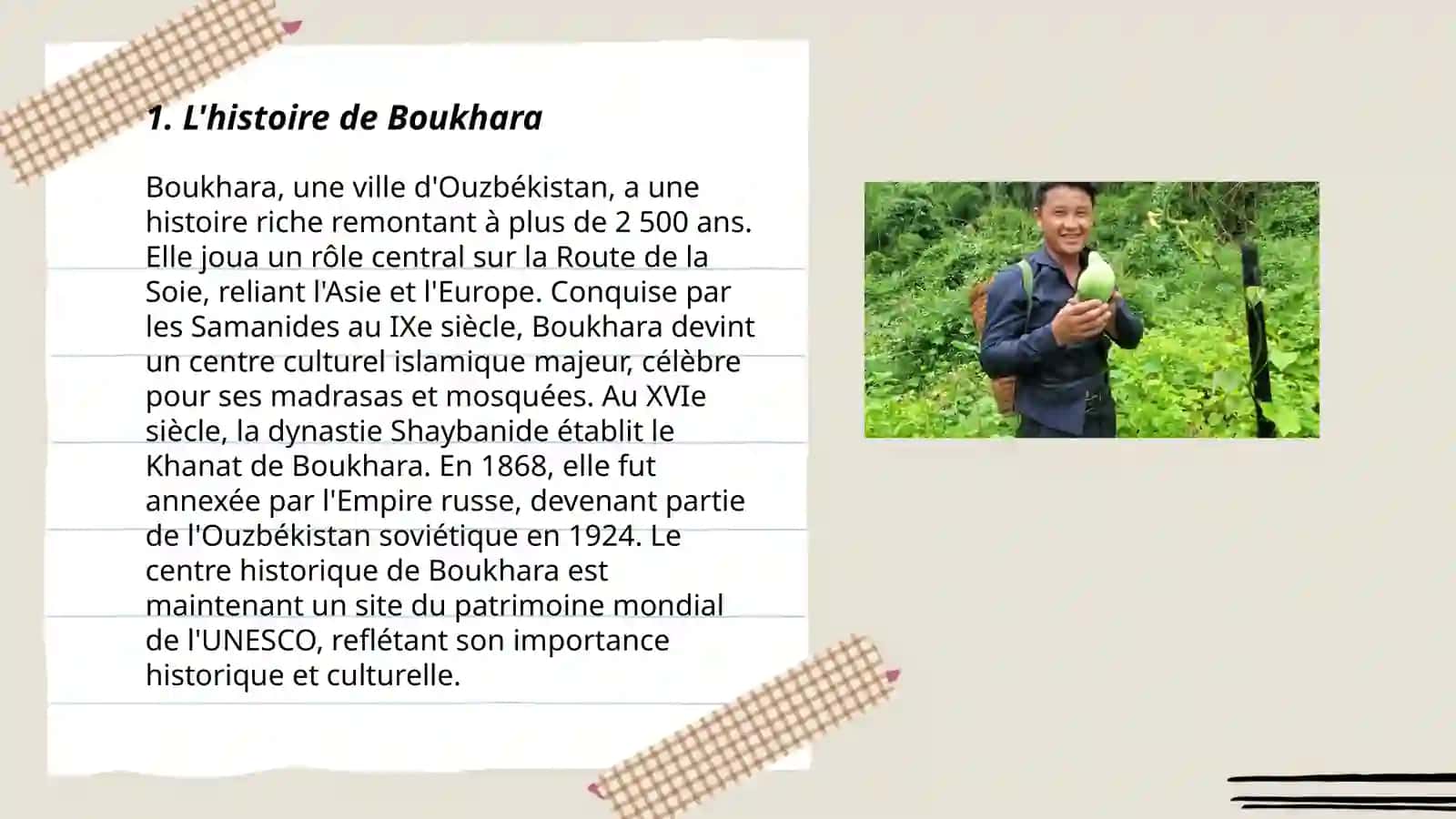 L'histoire de Boukhara 3