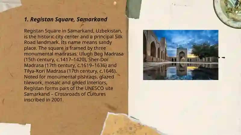 Registan Square, Samarkand 3