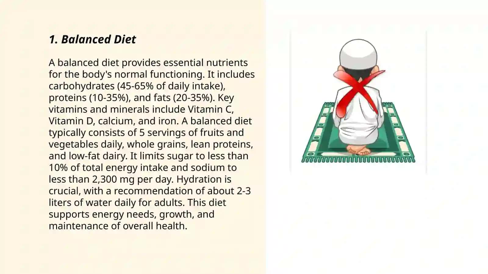 Healthy lifestyle 3