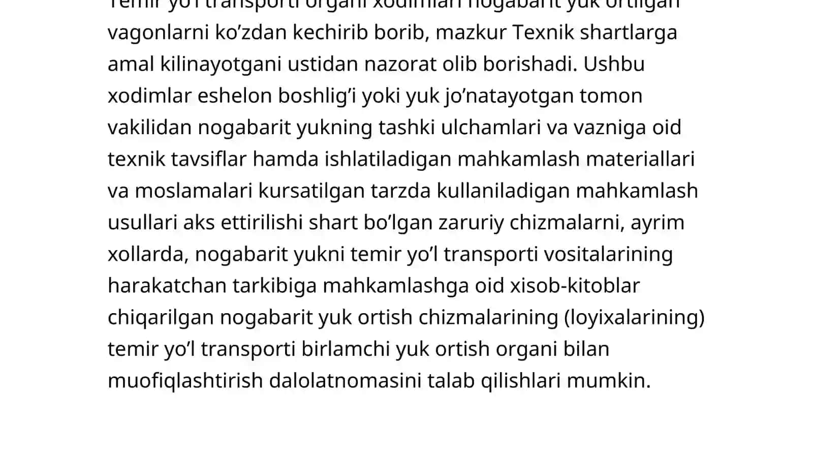 Eshalonlar va harbiy yuklarni tashishning o'ziga xosligi 3