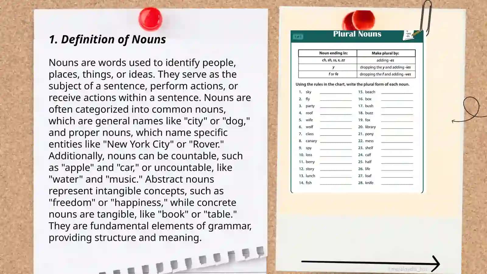 Nouns in the English Language 3