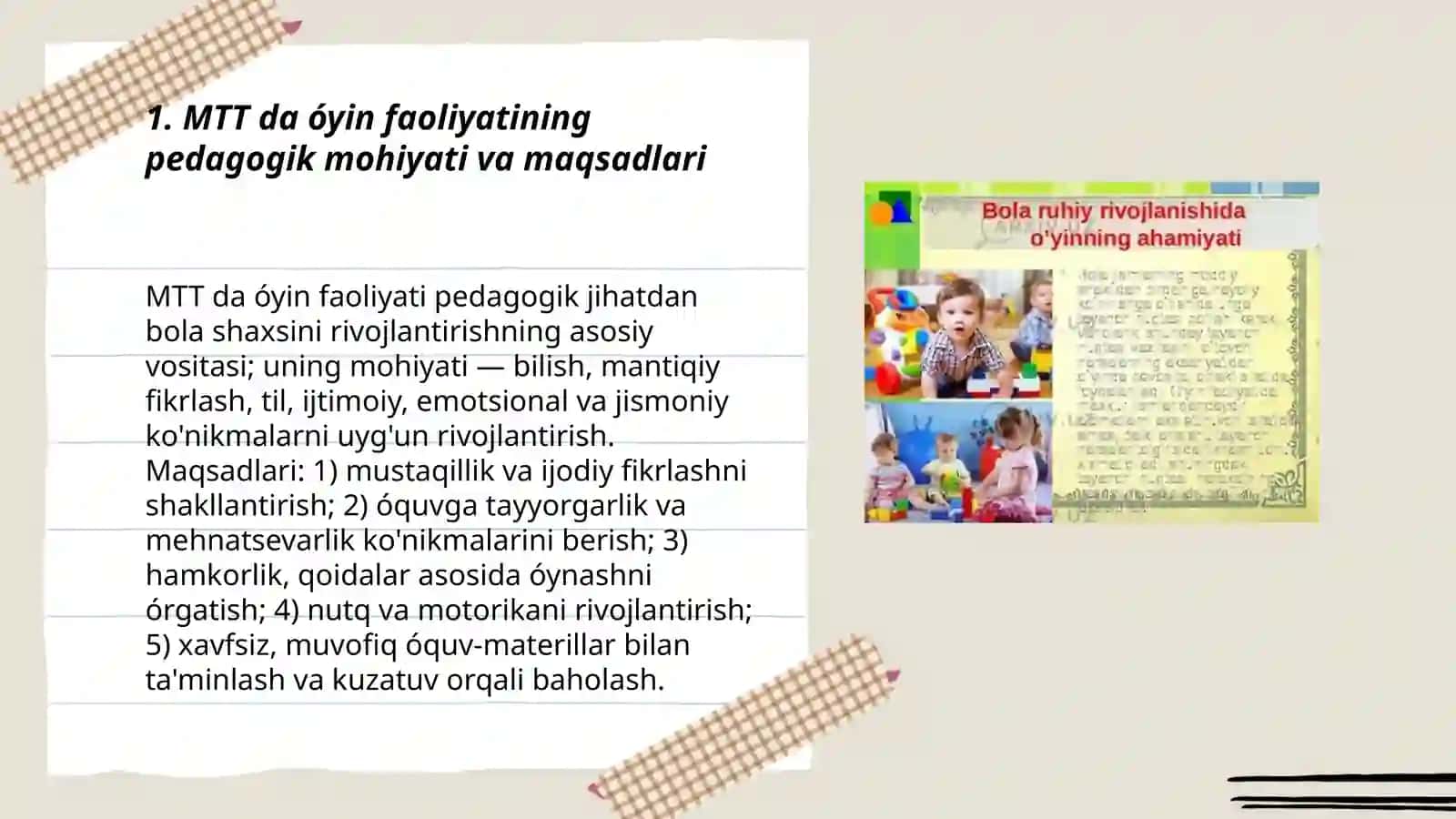 MTT da óyin faoliyati 3