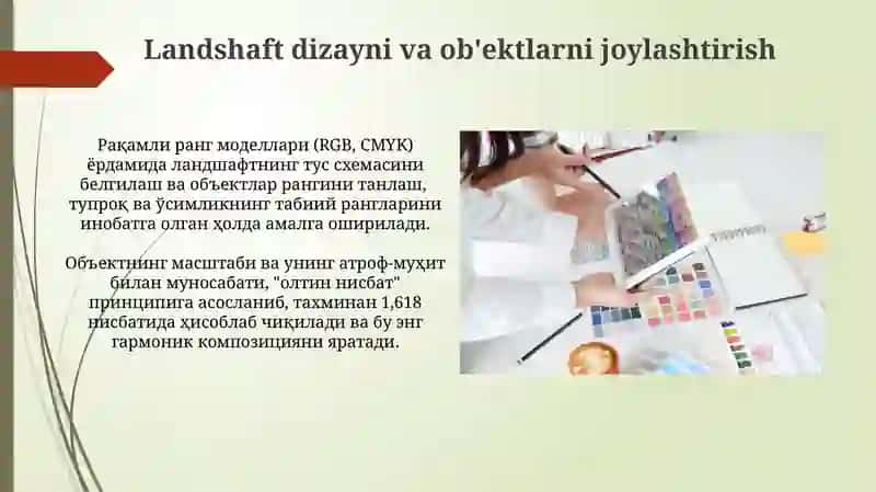 Tasviriy faoliyatda Aplikatsiya usullari 3