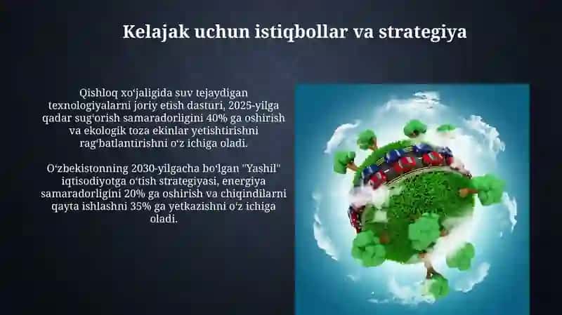 O’zbekiston hududidagi ekologik ahvol va uning kelajagi 3