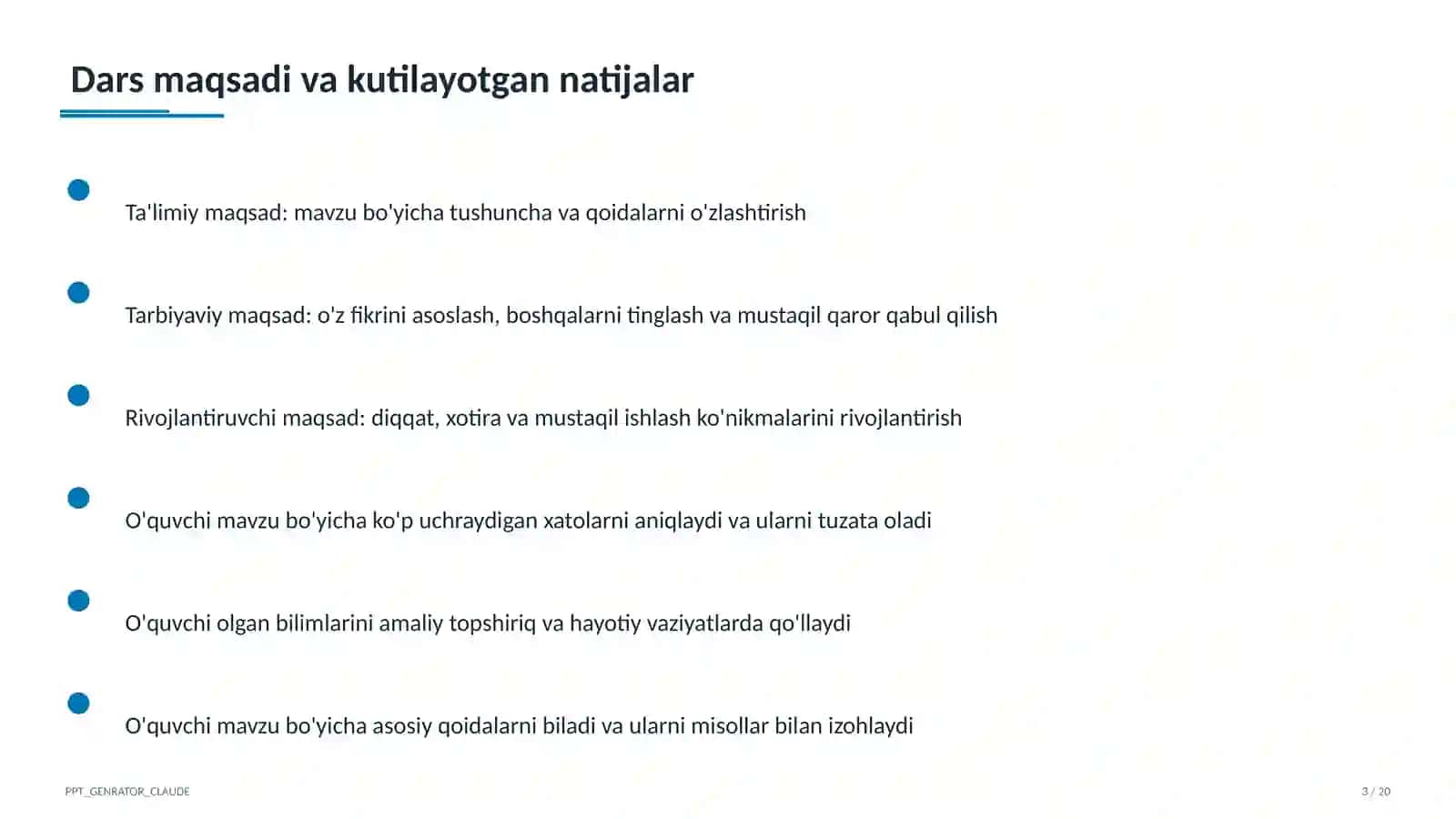 Sun'iy intellekt vositalari o'qituvchi uchun 3