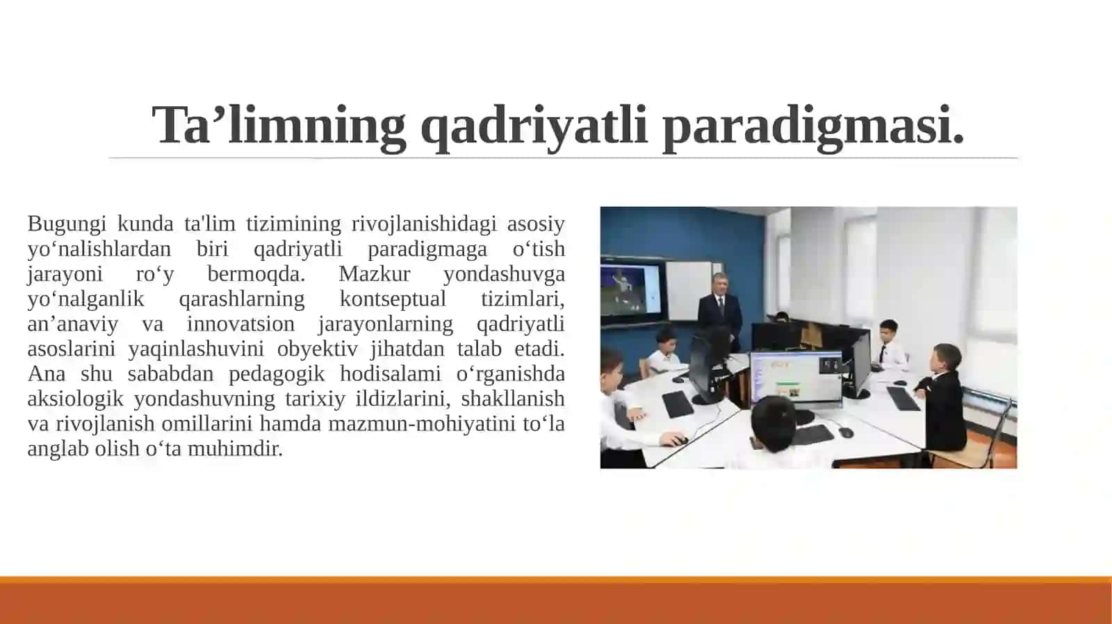 JAHON TA’LIM SOHASINI AKSIOLOGIZATSIYALASH 3
