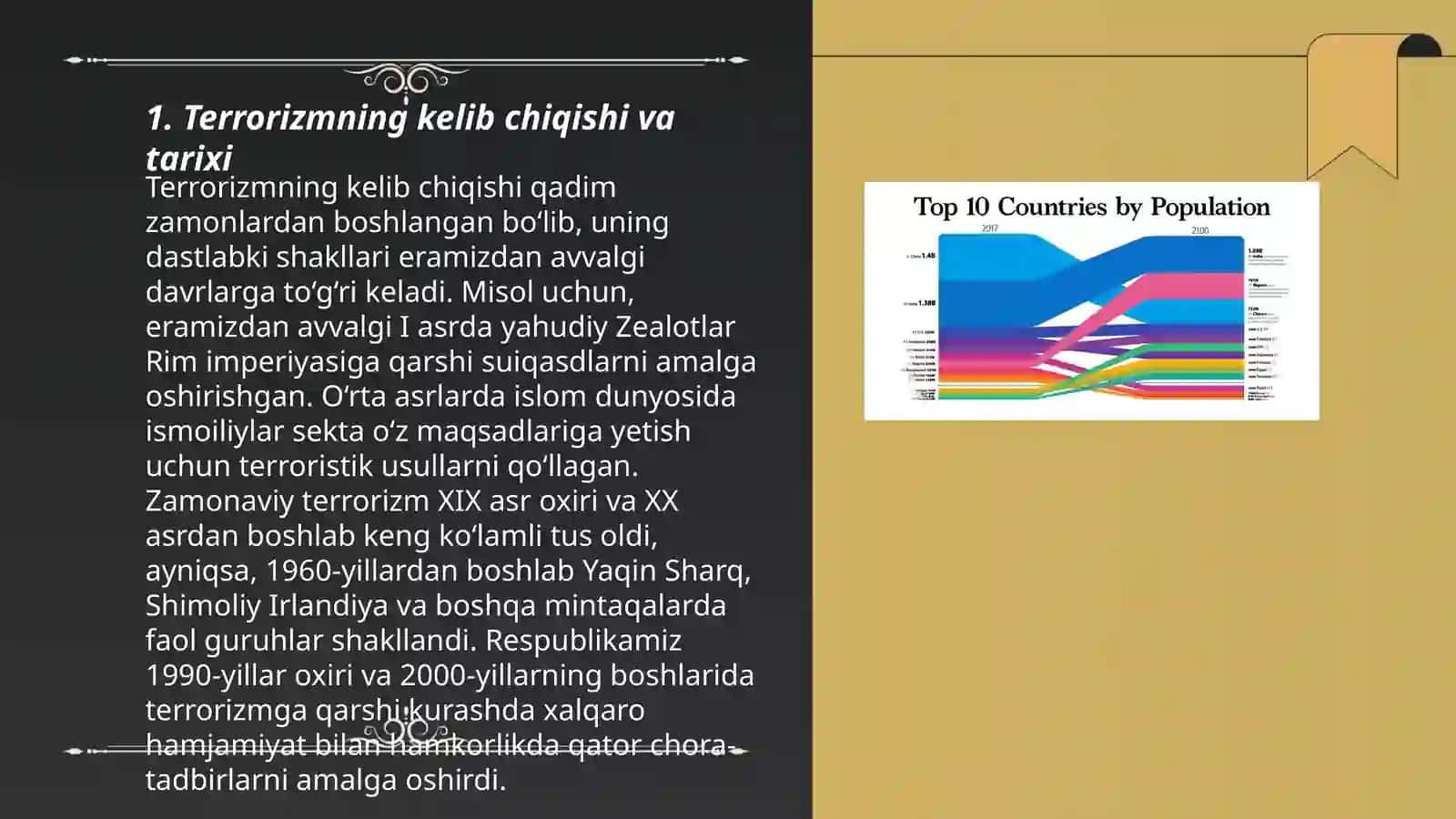 Terrorizm va aholi muhofazasi 3
