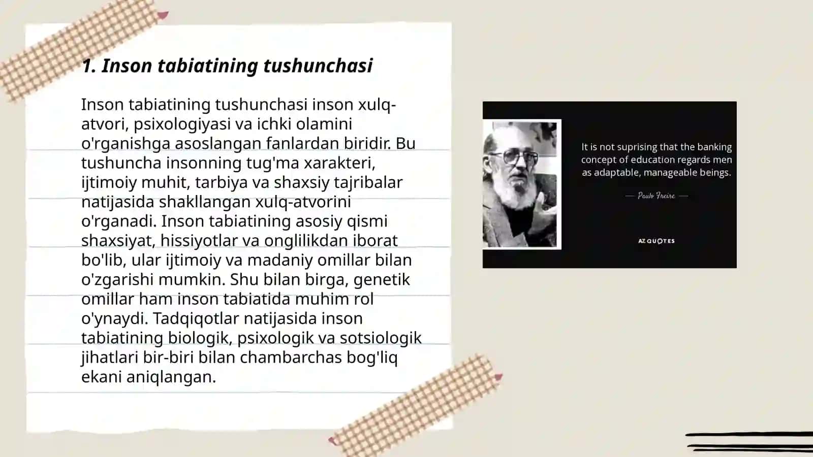 Gʻarb falsafasida inson muammosi 3