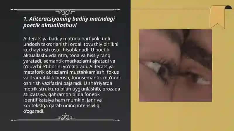Aliteratsiyaning badiiy matndagi poetik aktuallashuvi 3