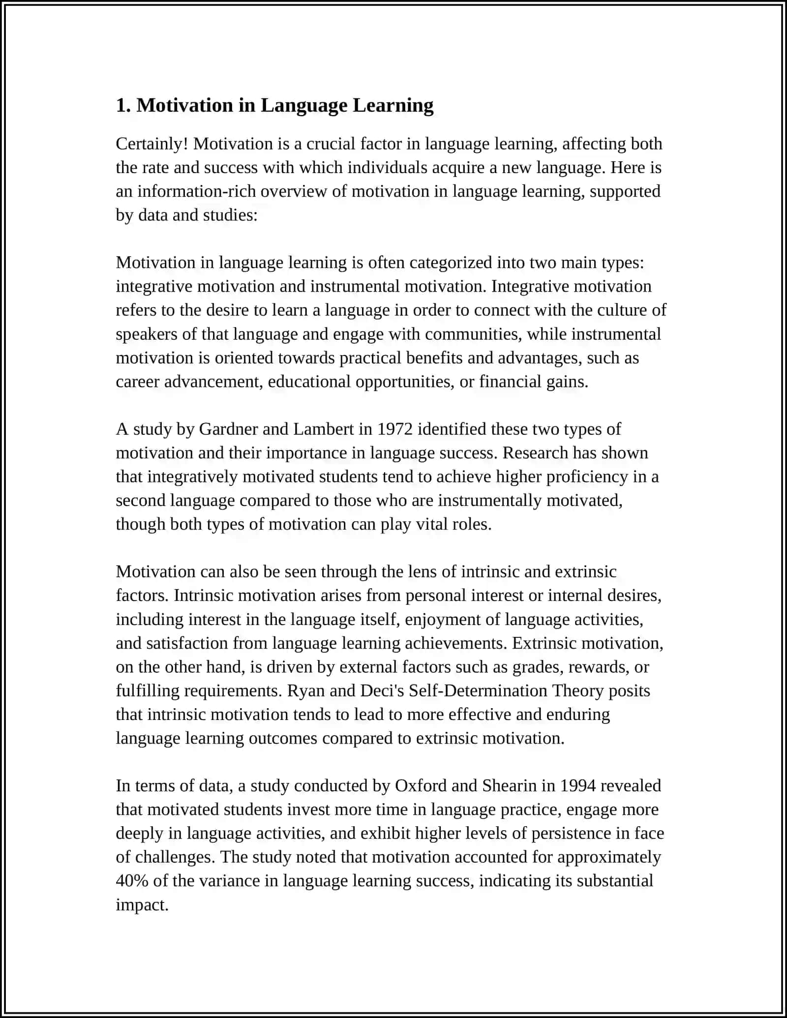 PSYCHOLOGICAL FACTORS IN LANGUAGE TEACHING 3