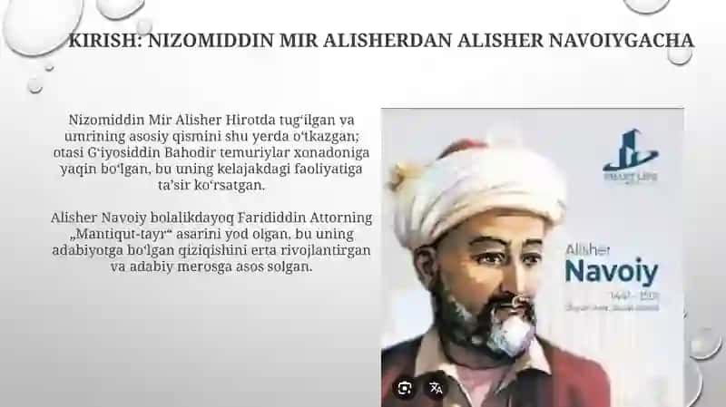 Alisher Navoiy hayoti va ijodi 3