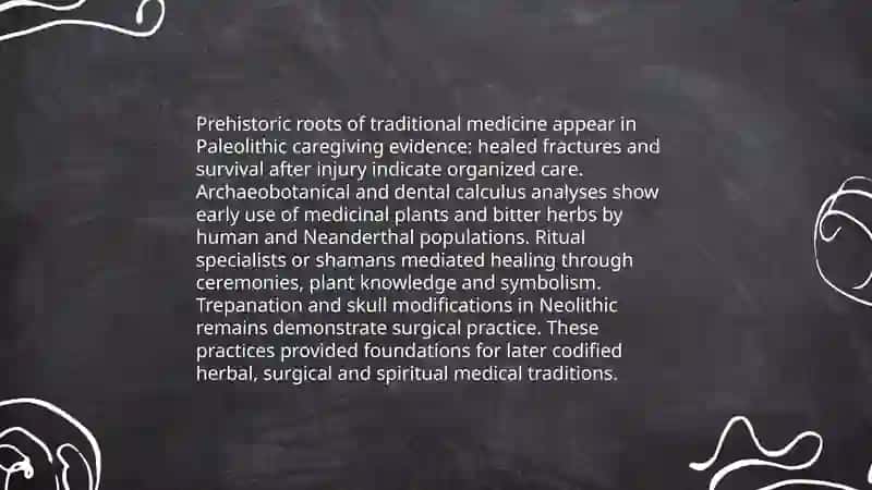 The history and development of traditional medicine 3