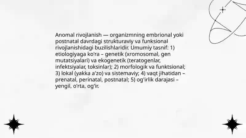 Anomal rivojlanish 3