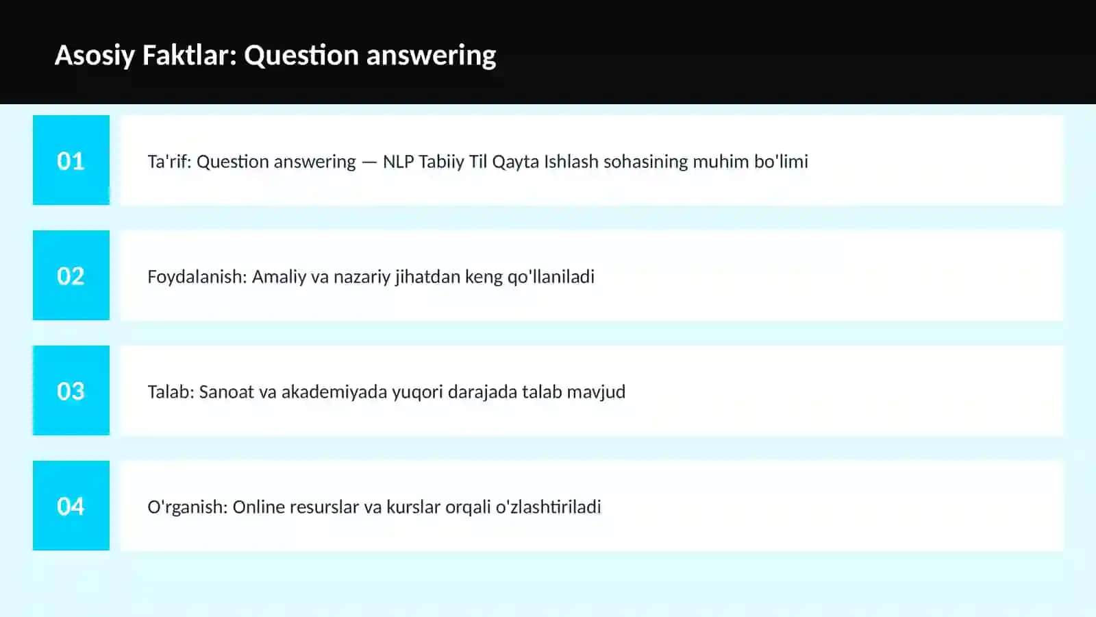 AI | NLP TABIIY TIL QAYTA ISHLASH 3