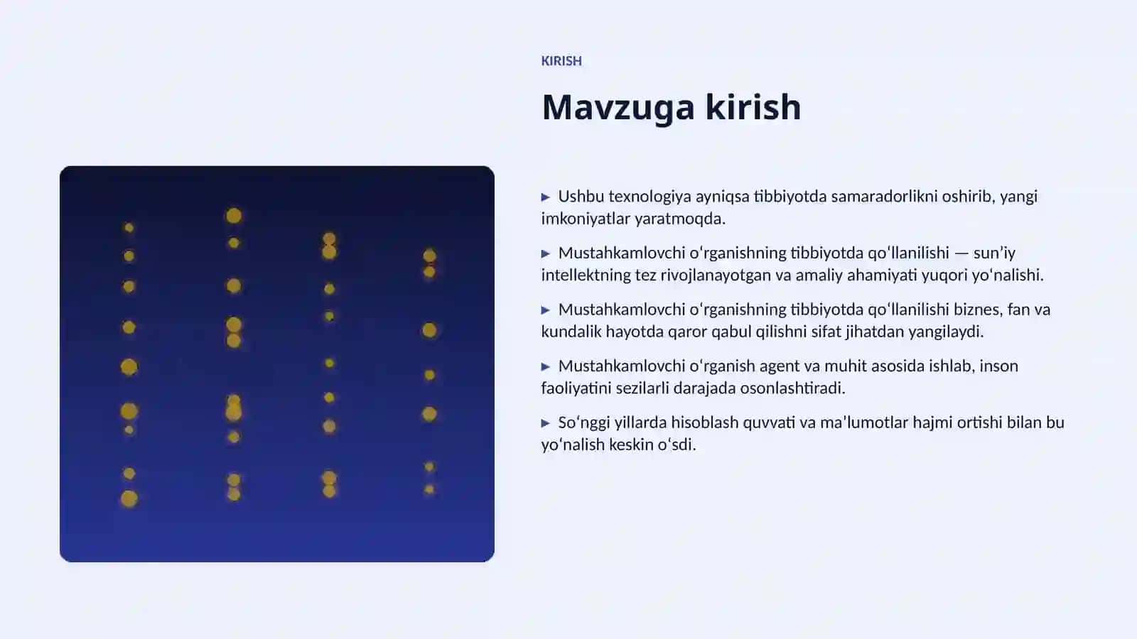 Mustahkamlovchi oʻrganishning tibbiyotda qoʻllanilishi 3