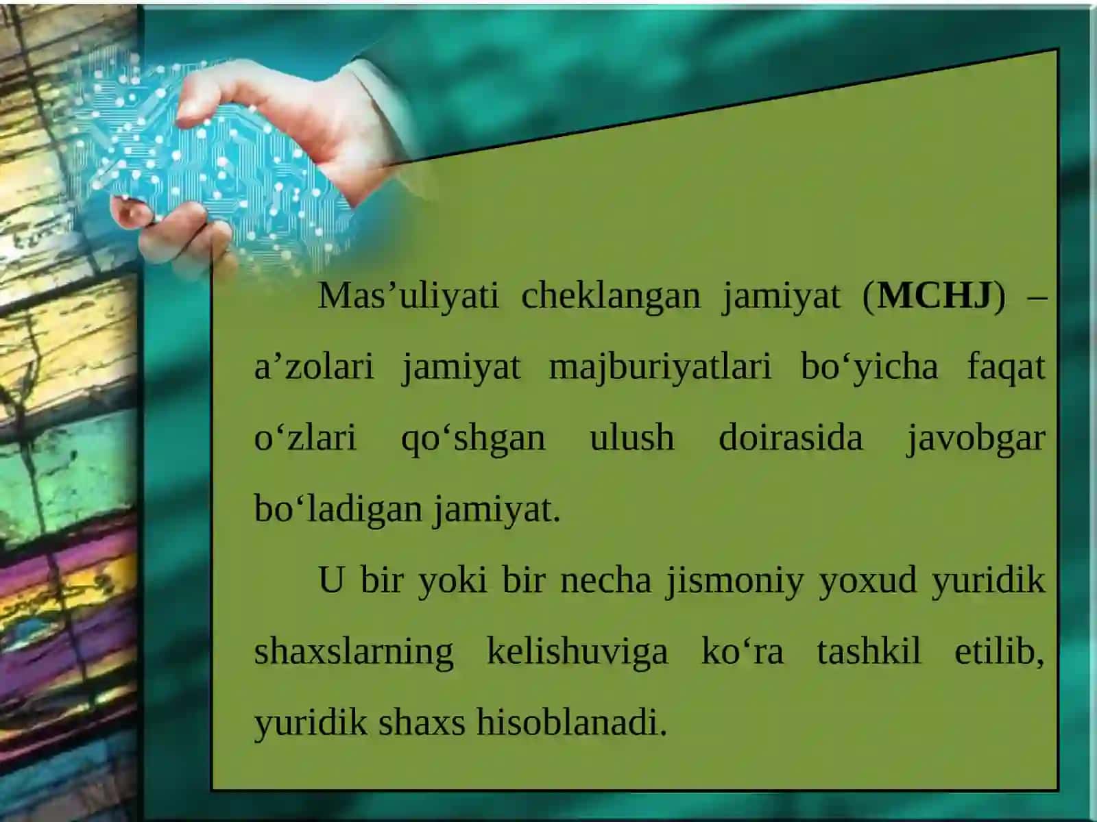 Mas’uliyati Cheklangan Jamiyat 3