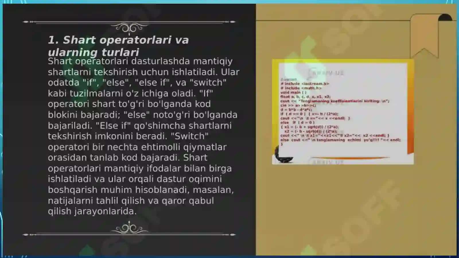 Zamonaviy Dasturlash Tillari 3