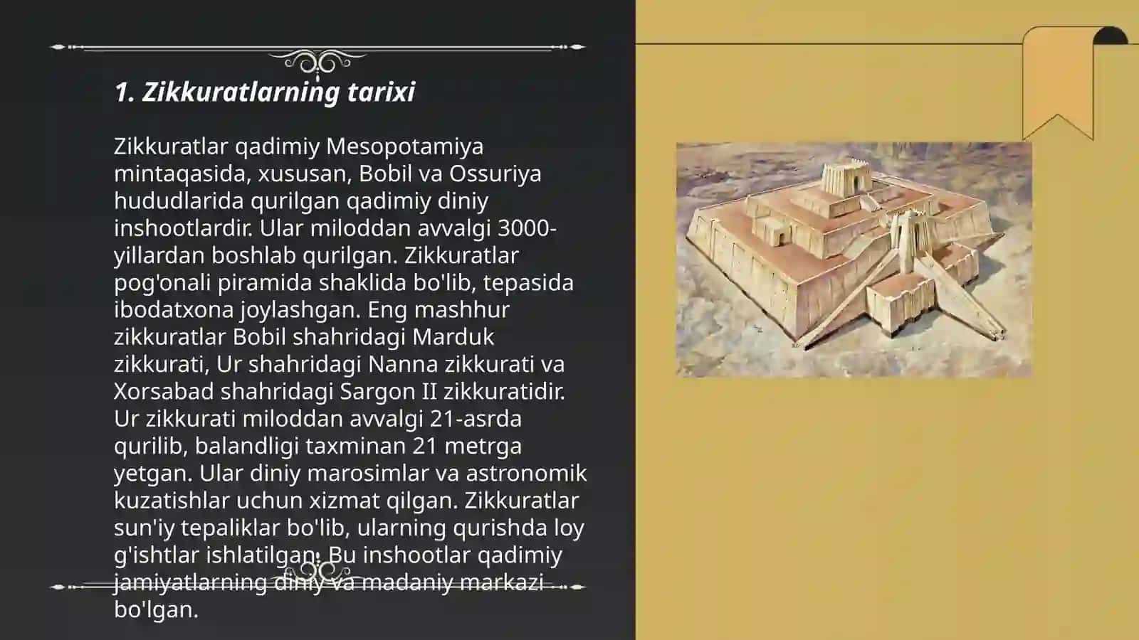 Qadimgi Mesopotamiya zikkuratlari 3