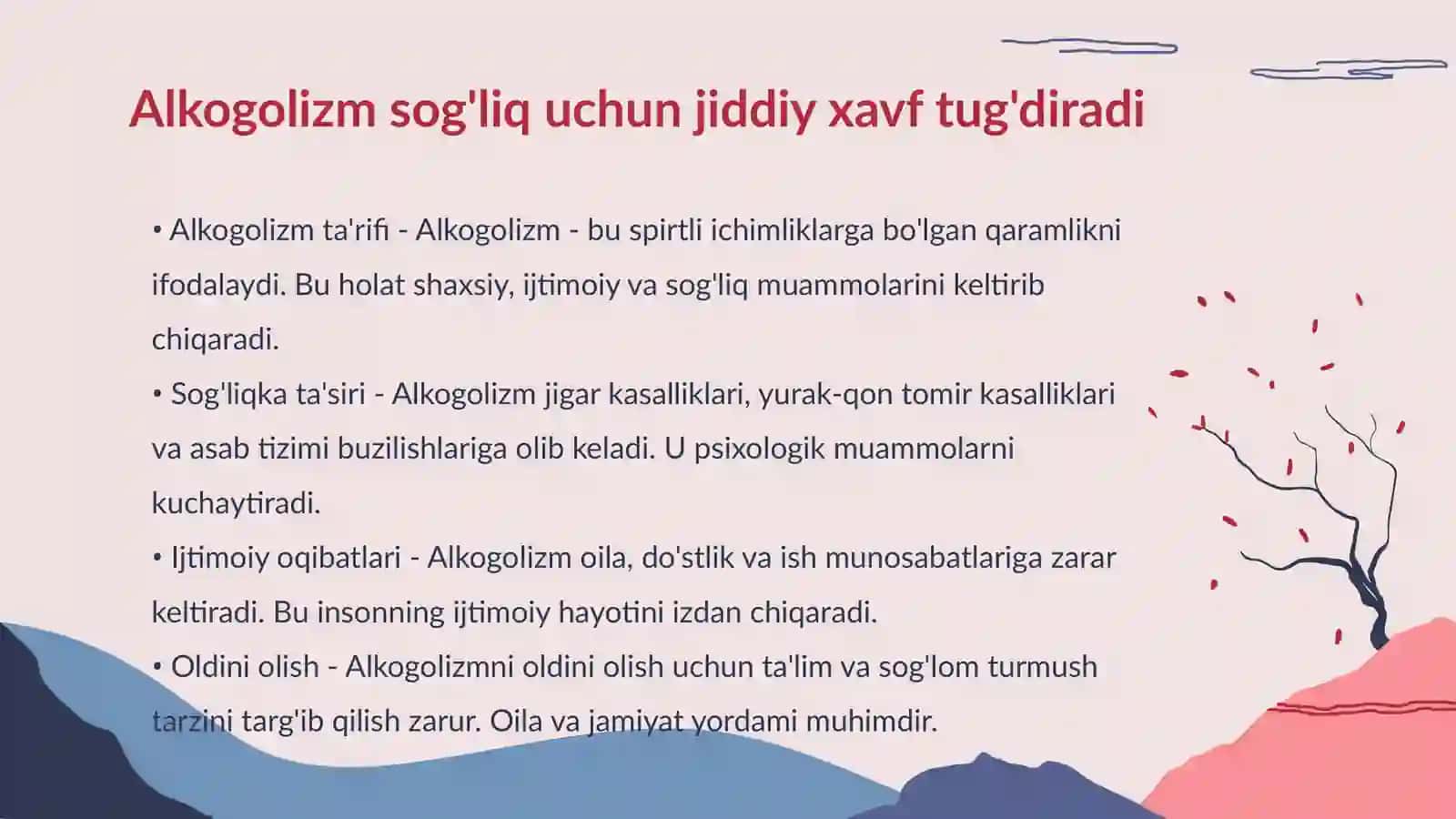 Alkogolizmning salbiy oqibatlari 3