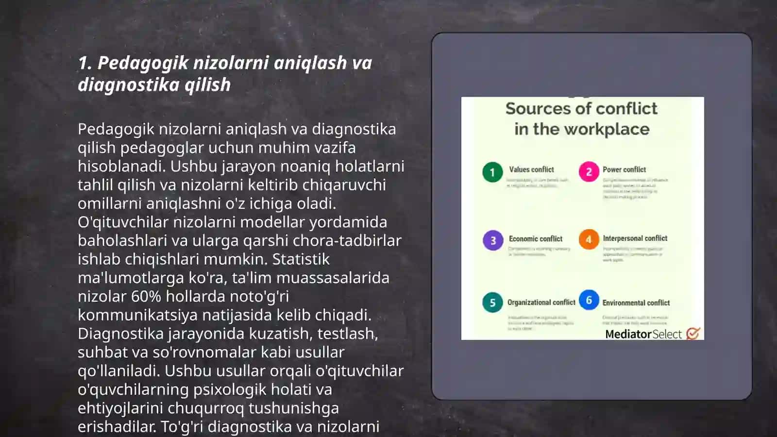 Pedagogik nizolar va ziddiyatlarni bartaraf etish 3