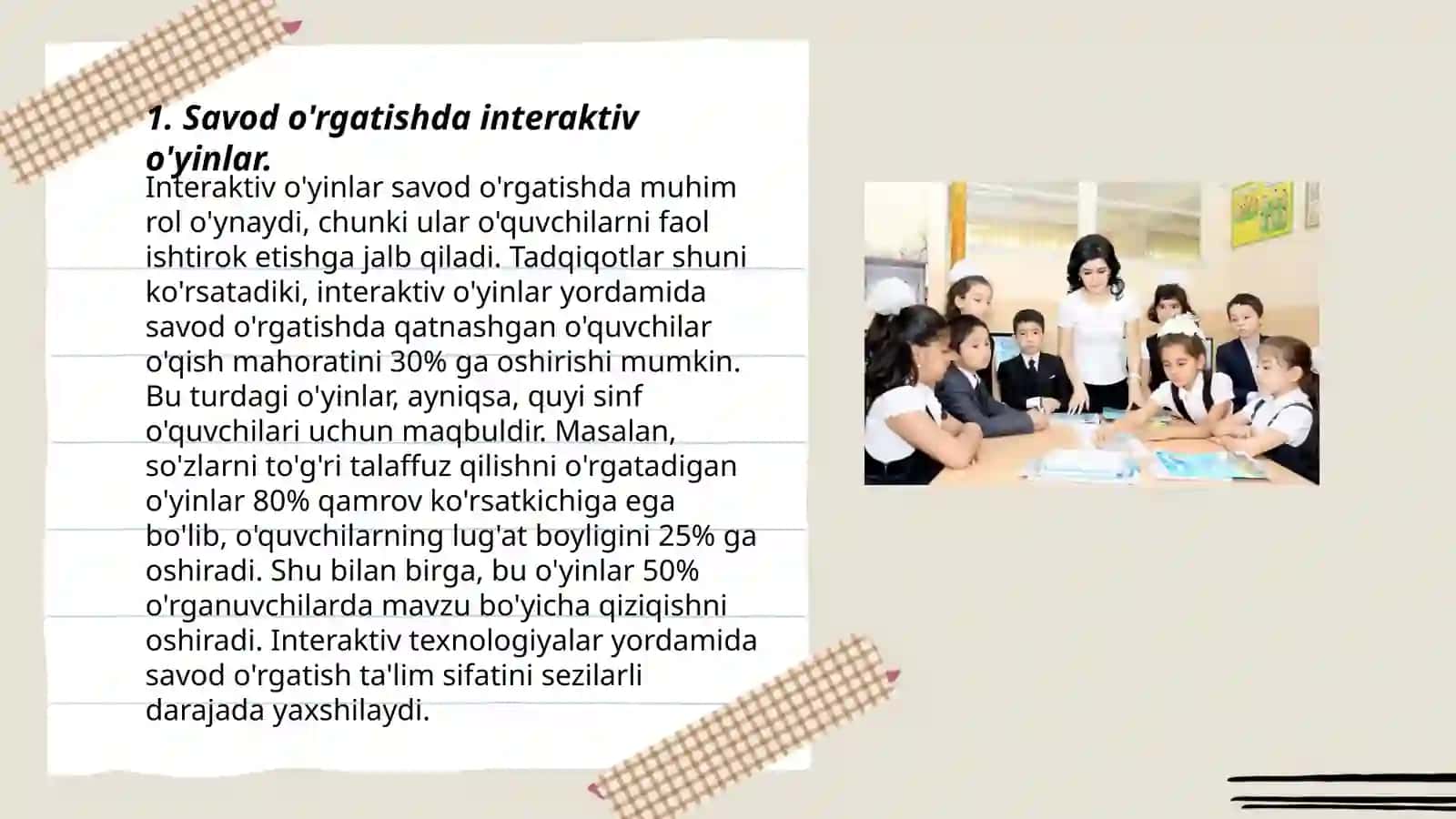 Savodga òrgatish bòyicha òyinlarni loyihalashtirish 3