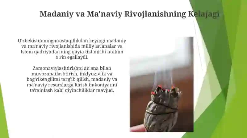 O'zbekistondagi ma'naviy va madaniy taraqqiyot 3