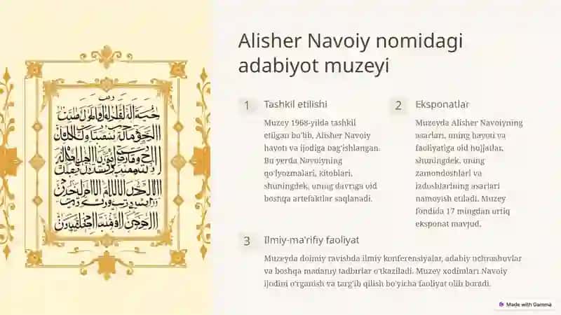 O'zbekistonda Mavjud Soha Muzeylari 3
