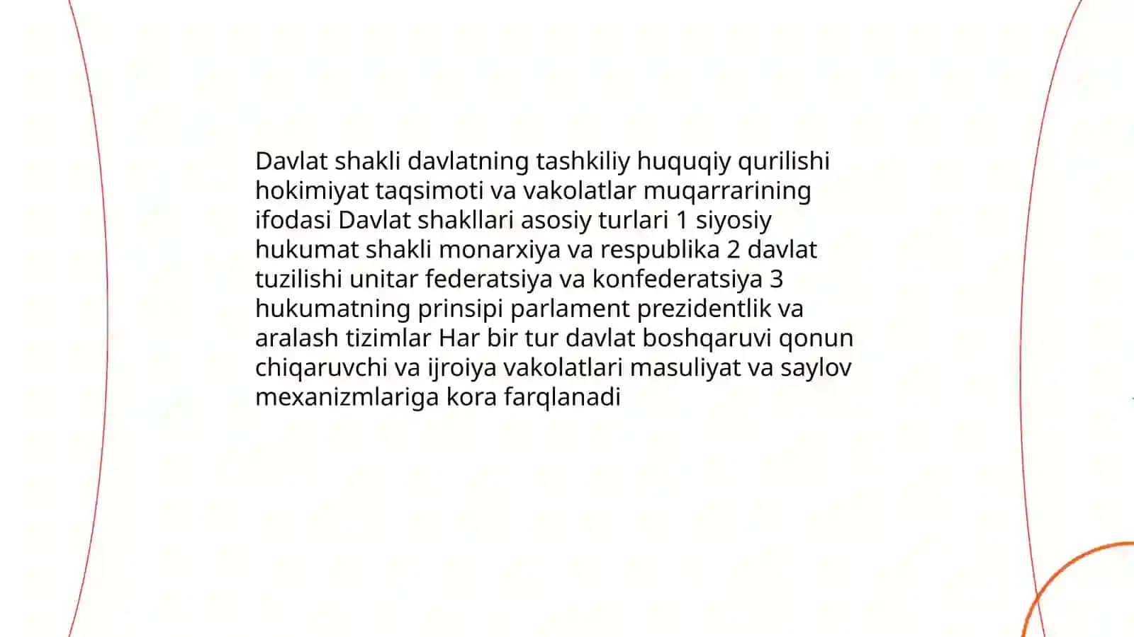 Davlat shakillari 3