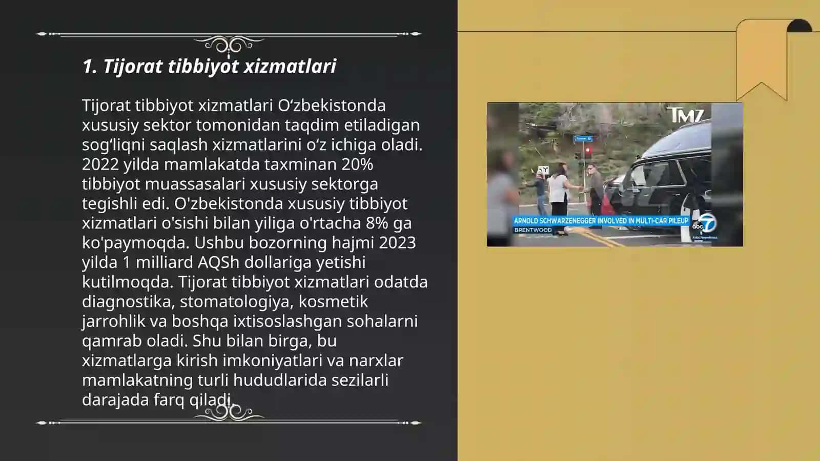Tijorat tibbiyot xizmatlari 3