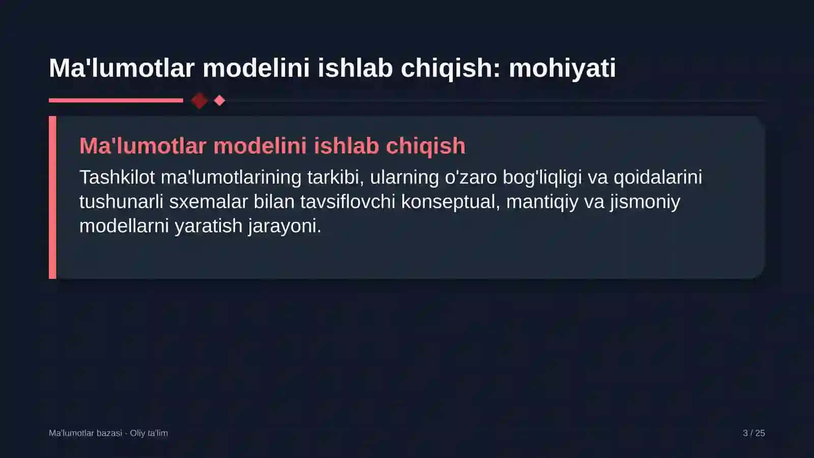 reklama agentliklarida ma'lumotlar modelini ishlab chiqish 6594 3