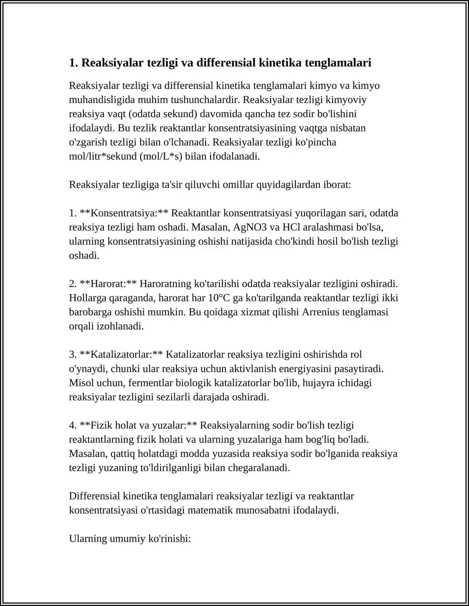 XIMIYADA DIFFERENSIAL HISOB TATBIQLARI 3