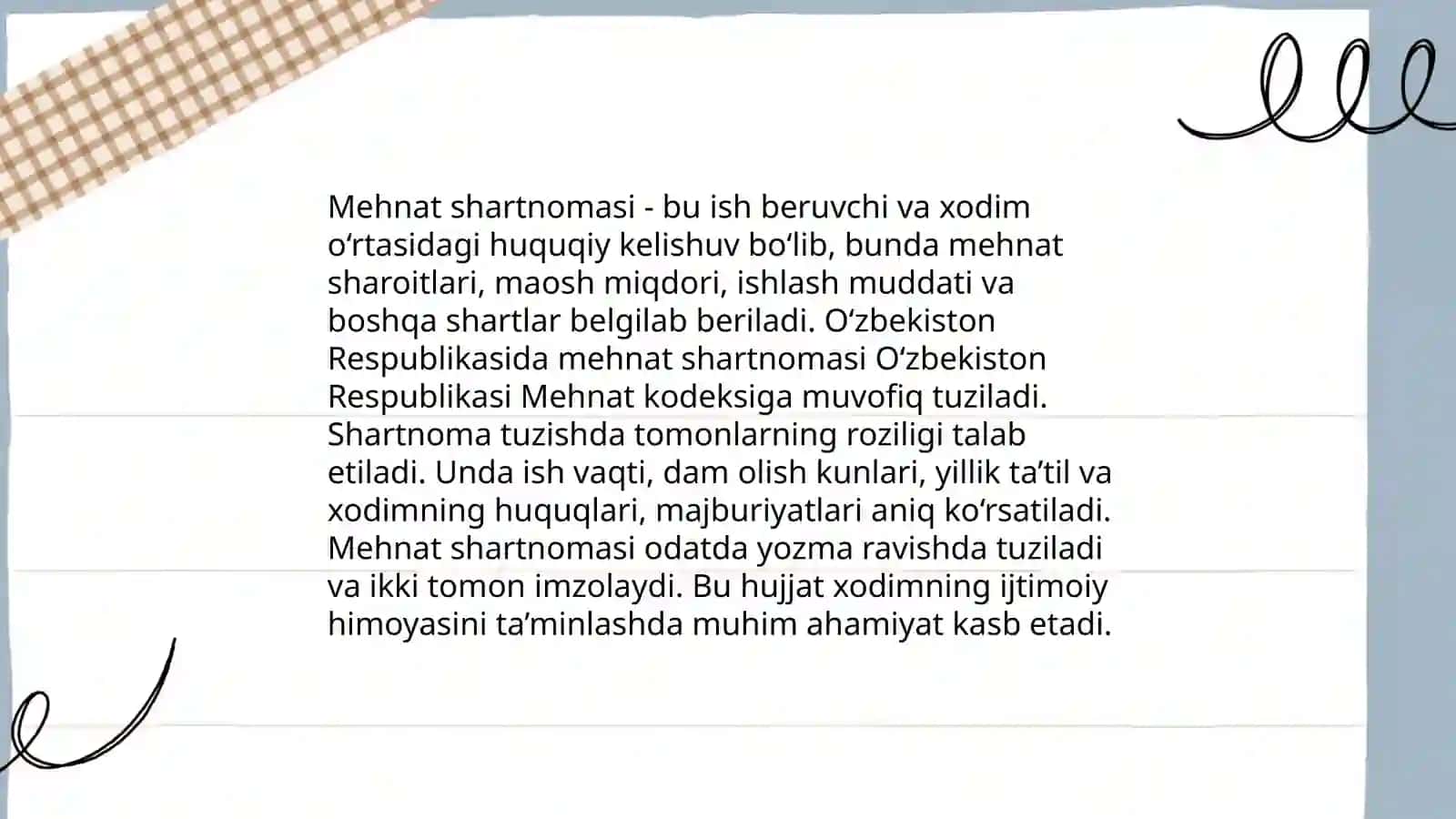 Mehnat shratnomasini bekor qilish 3