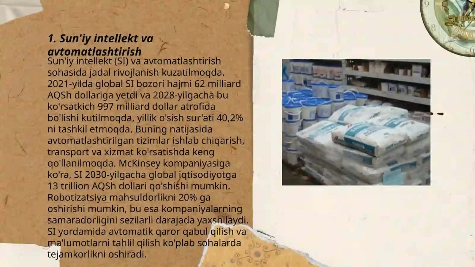 Sun'iy intellekt va avtomatlashtirish 3