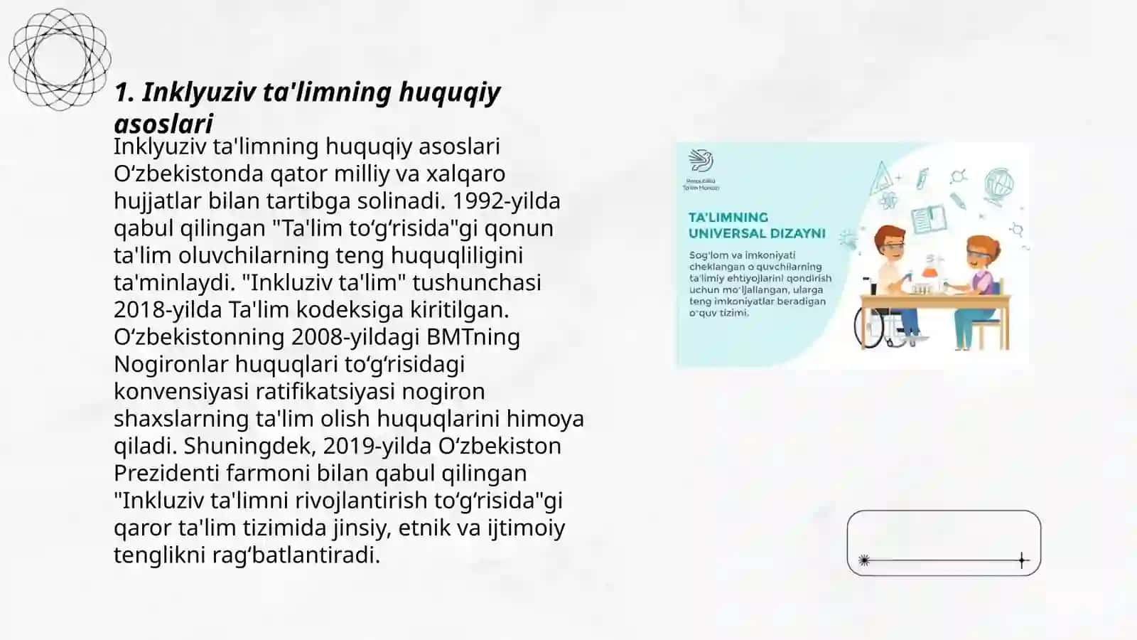 Inklyuziv ta'limning huquqlari 3