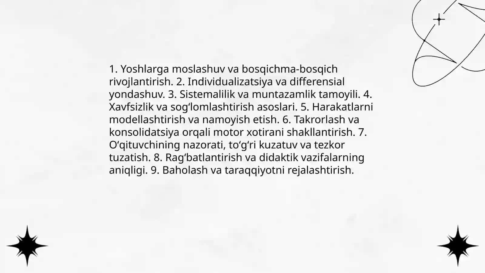 Gimnastika mashqlari oʻrgatish metodikasi 3