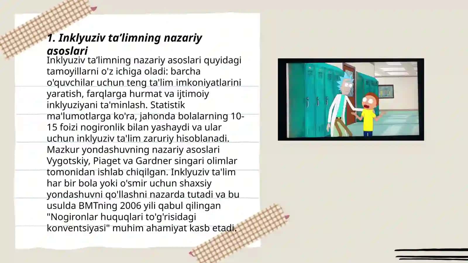 Inklyuziv taʼlimga jalb qilish bosqichlari 3