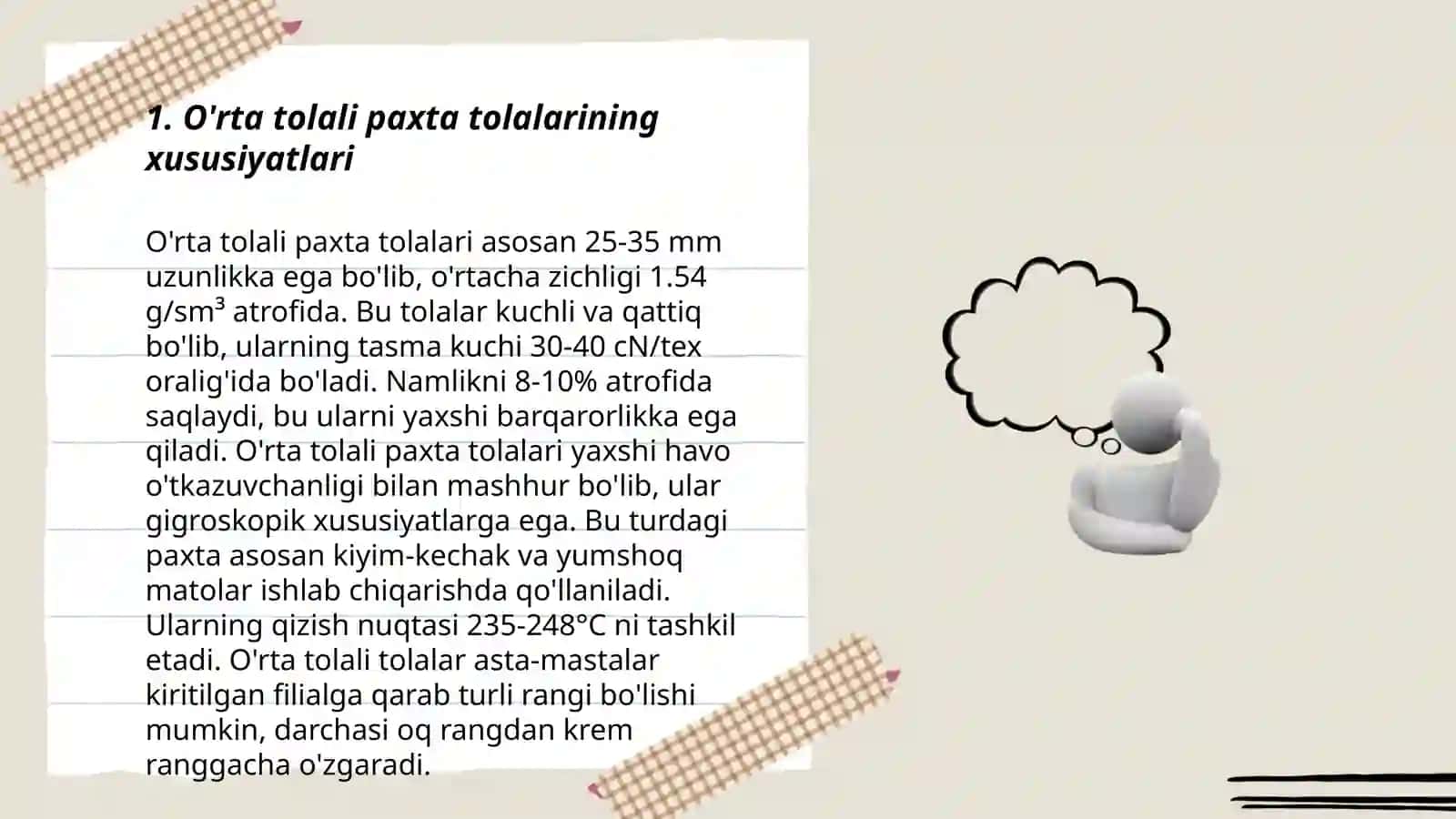 Yigirilgan ip olish texnalogiyasi 3
