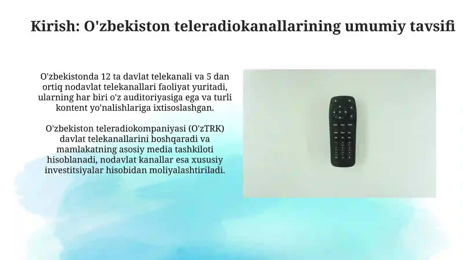 O'zbekiston teleradiokanallari faoliyati tahlili 3
