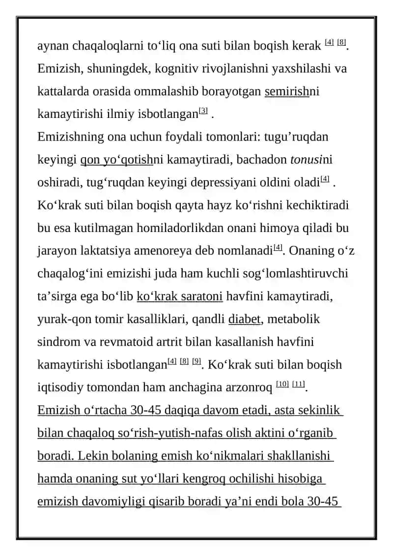 Kokrak bilan boqish tamoyillari 3