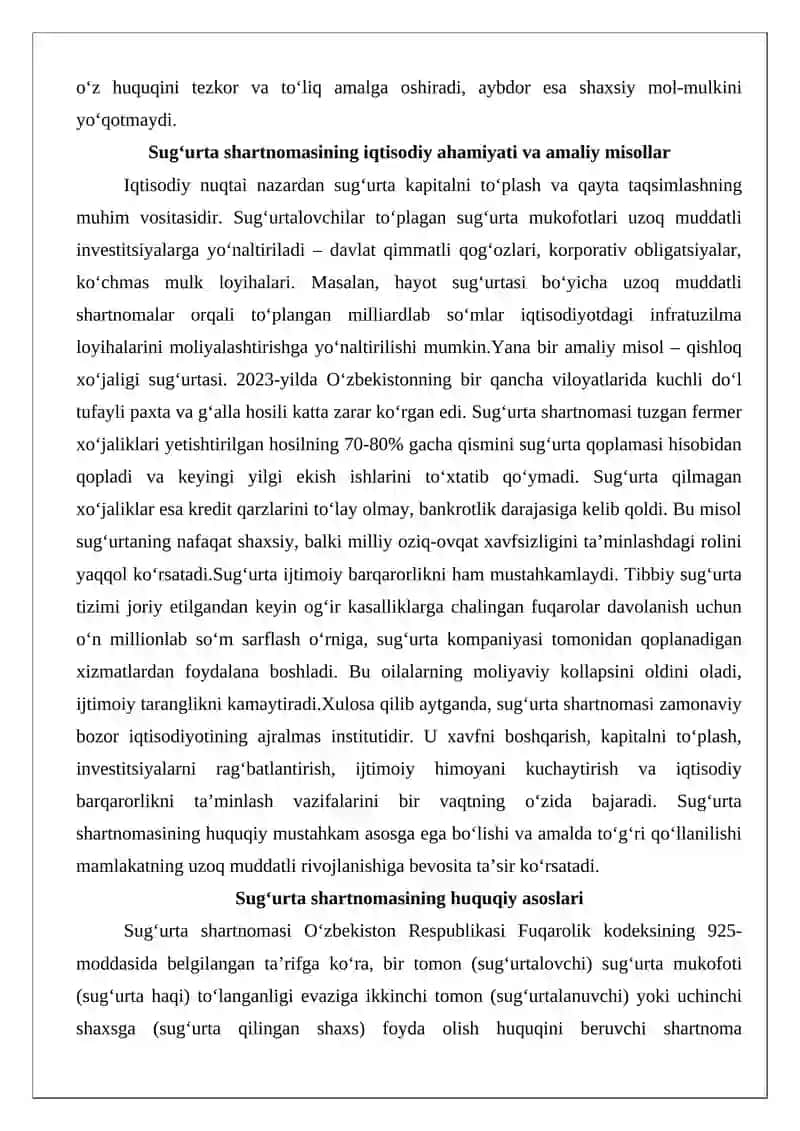 Sug‘urta shartnomasi 3