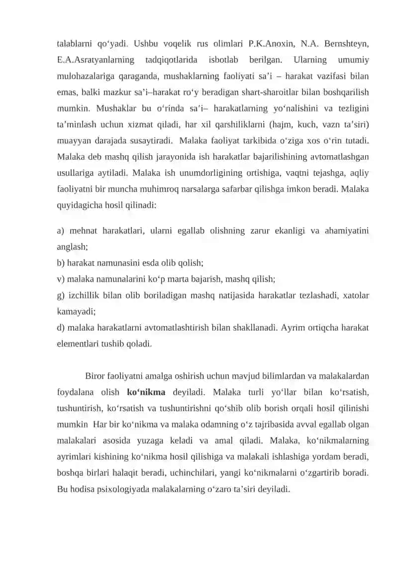 Faoliyat Turlari Haqida 3