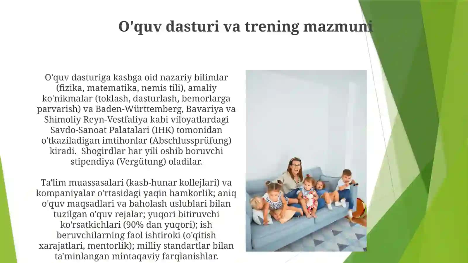 Germaniya taʼlim tizimining "Dual bosqichi" xususiyatlari 3