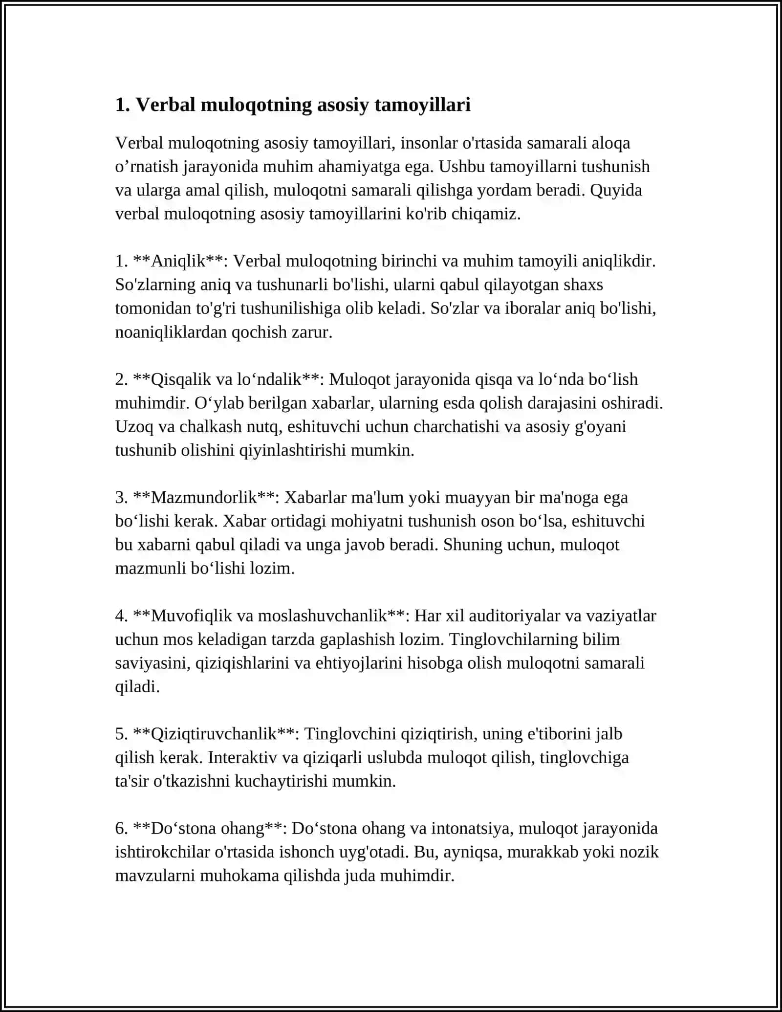 PATSIENT BILAN VERBAL VA NOVERBAL MULOQOT KO'NIKMALARI 3