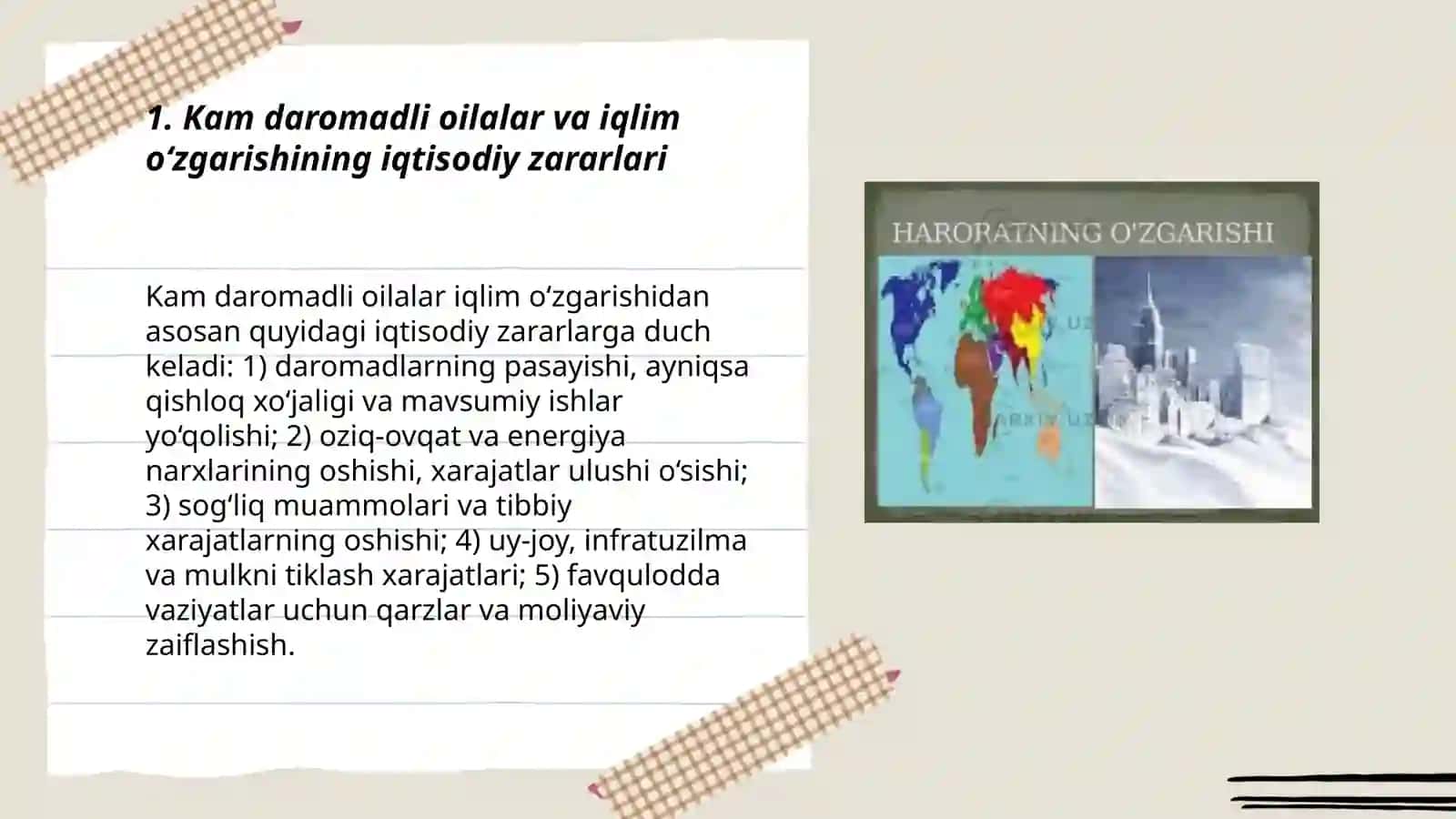 Iqlim ozgarishi kimga qimmatga tushyapti 3